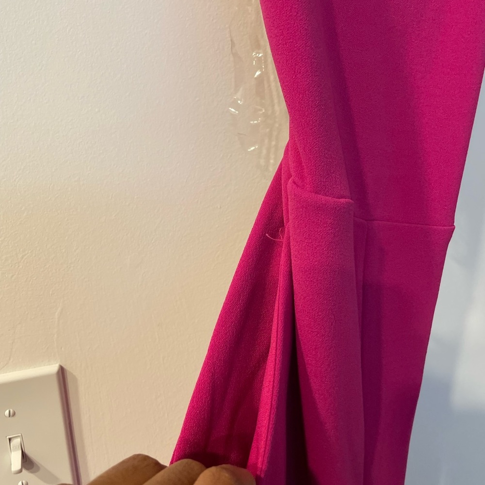 Pink Backless Jumpsuit - Picture 3 of 4